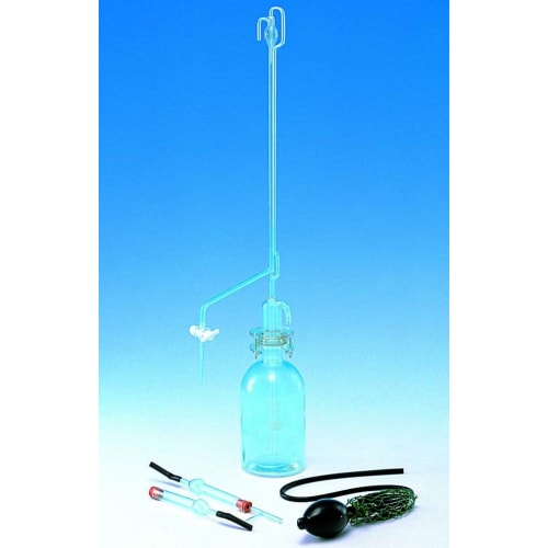 带 PTFE 旋塞的自动滴定管，透明 10mL 本体 022510-101