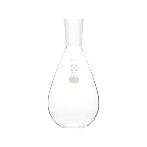 普通滑动平底茄子烧瓶 200mL 24/40