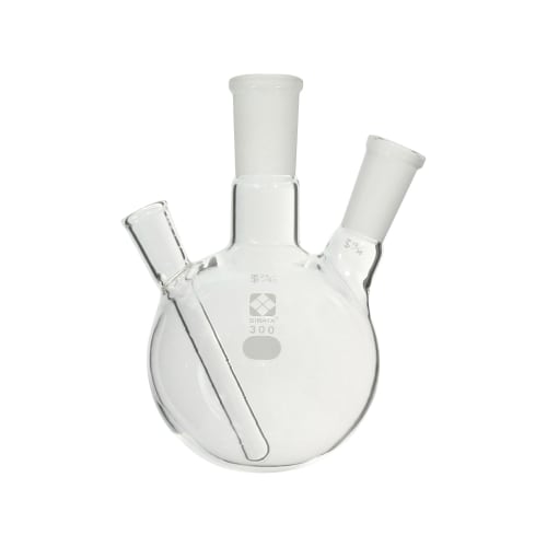 Shibata Scientific 普通二颈圆底烧瓶 24/40 -19/38 300mL 005320-24300