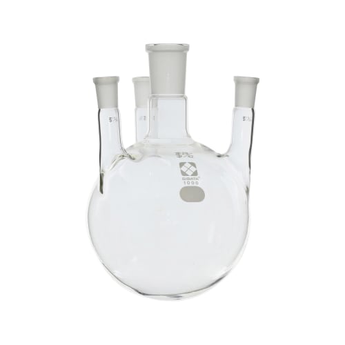 Shibata Scientific 通用滑动四颈圆底烧瓶 29/42 -15/25 1L 005340-291