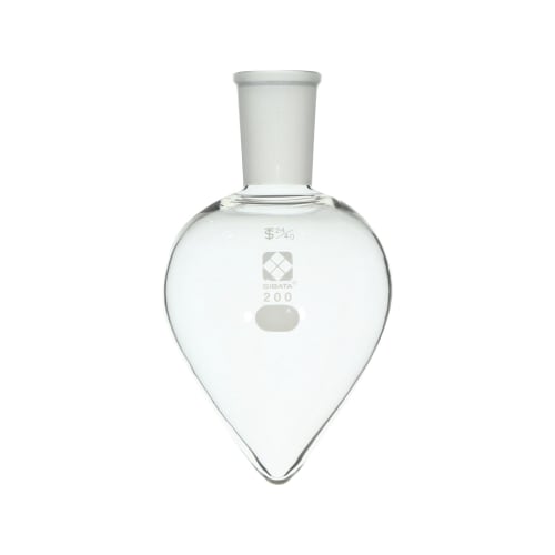 柴田科学 共通折合梨形フラスコ24/40 200mL 005410-24200