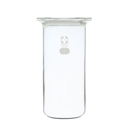 可分离烧瓶 圆筒平底带槽型 1000mL φ85