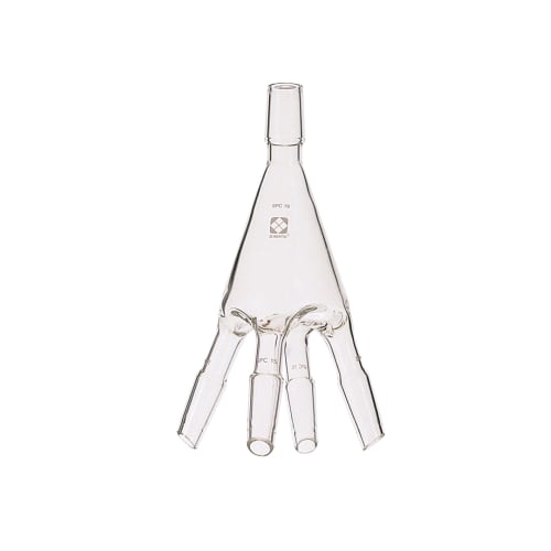 Shibata Scientific SPC 支管 4 脚 SPC19-15 90×25 030860-1915