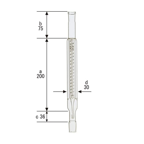 Shibata Scientific SPC 分数管 Widmer SPC19-24 311mm 030820-19200