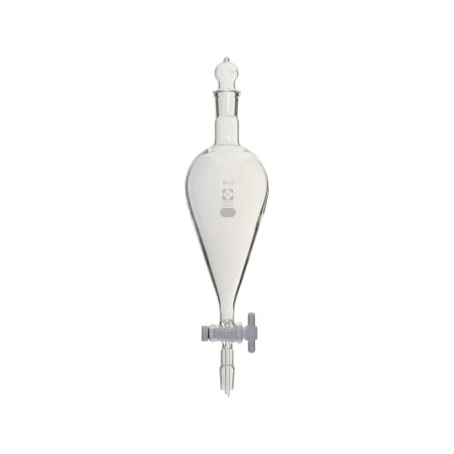 带 PTFE 旋塞的 SPC 分液漏斗引爆型 SPC24-SPC19 300mL
