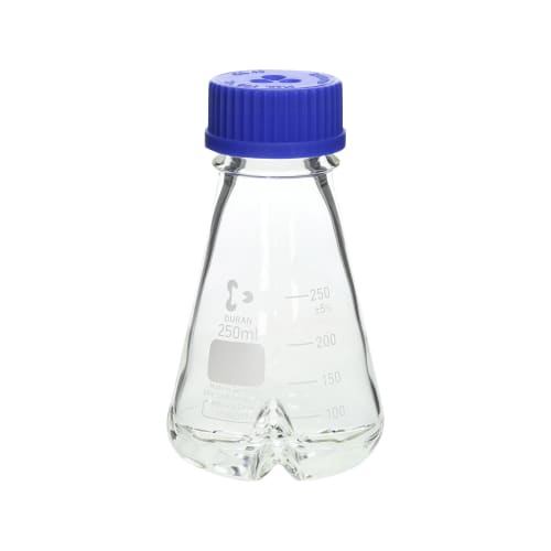 带底部挡板的螺旋颈锥形烧瓶 250mL