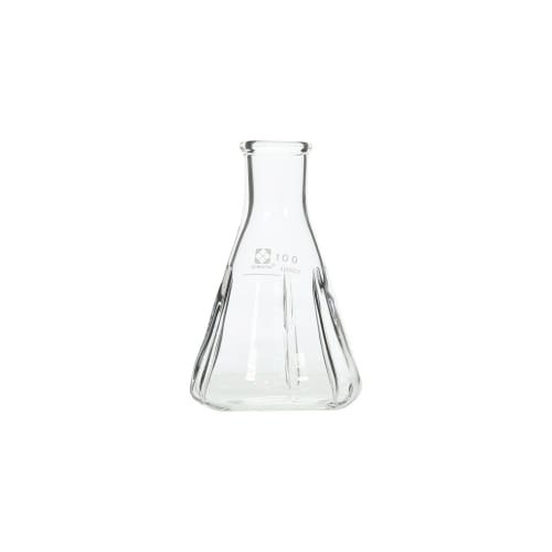 Shibata Scientific 摇动锥形瓶 100mL 带挡板 10 件 016310-100A