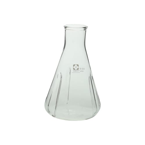 Shibata Scientific 摇动锥形烧瓶 500mL 4 件，带挡板 016310-500A
