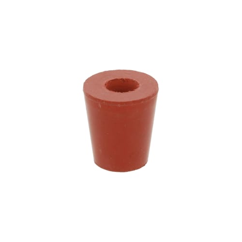 砷橡胶塞 No.0B 带 6mm 孔 5 件 063130-0401A