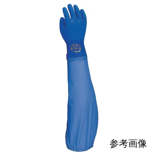 Showa Gloves 耐油乙烯基长袍手套带臂套 695 M