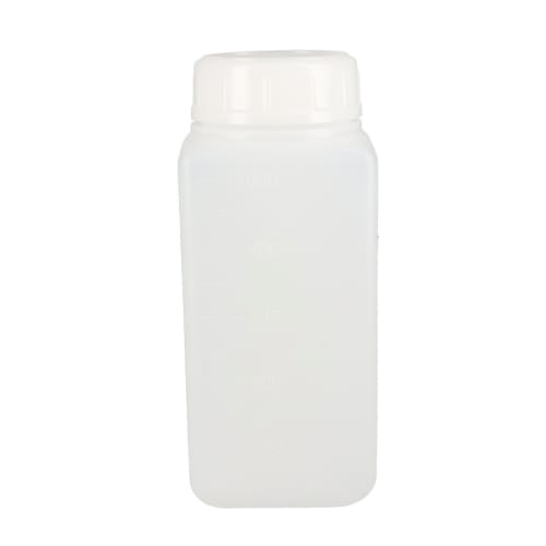 方瓶，广口，白色，PE材质，500mL