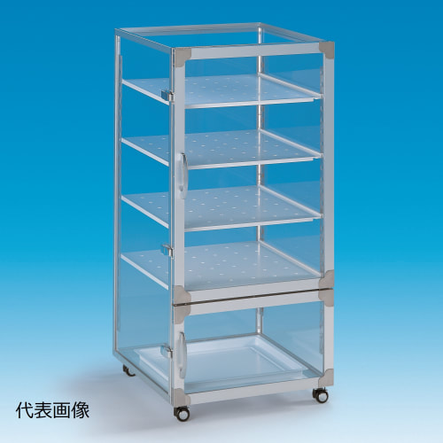  精细干燥器 FPB-6N 带树脂架板 透明亚克力 铝框 上（大） 下（小） 单开口