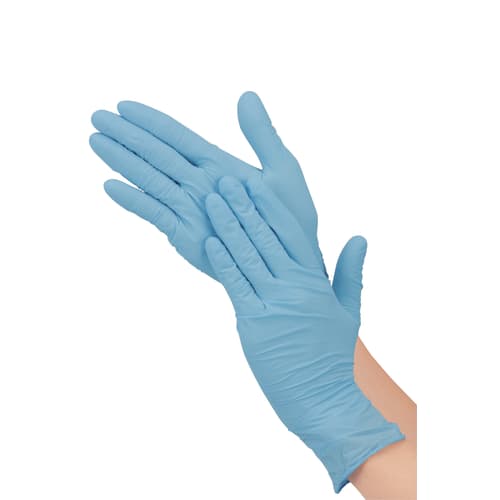 Nippon Paper Crecia Protech Guard 蓝色丁腈手套 L 号 69331 100 张
