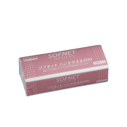 Sofnet 擦手巾 200 椭圆形 36310 200 张 x 40 包