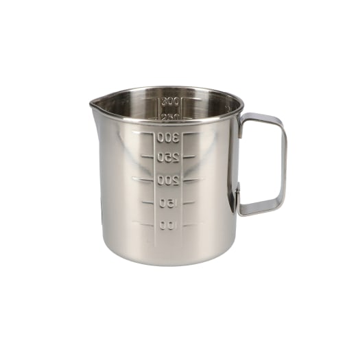 带手烧杯，带刻度，SUS304材质，一只手，300mL