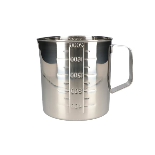 带手烧杯，带刻度，SUS304材质，单手，2000mL
