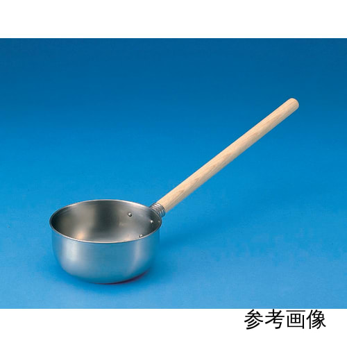 木柄钢包 SUS304 中号