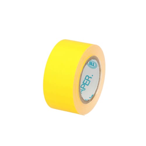 彩色胶带宽20mm 5m卷黄色
