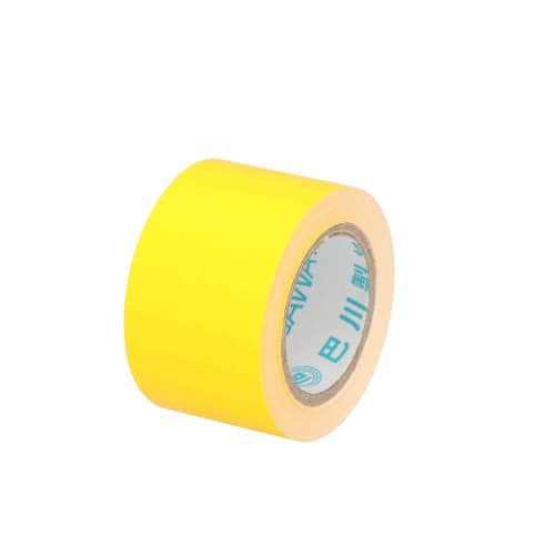 彩色胶带宽25mm 5m卷黄色