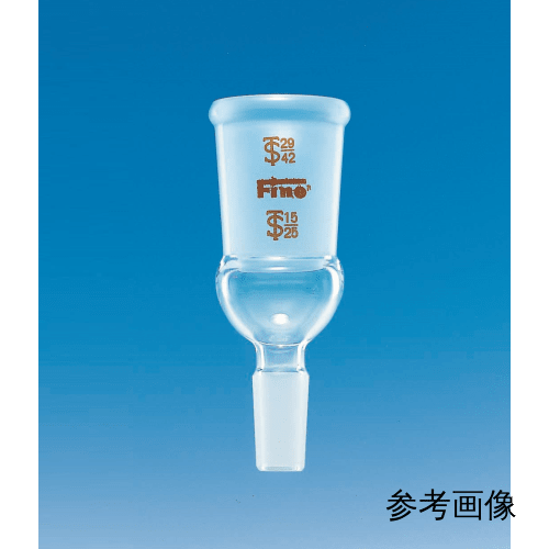 细普通滑动伸缩管，上外螺纹19/38，下外螺纹15/35