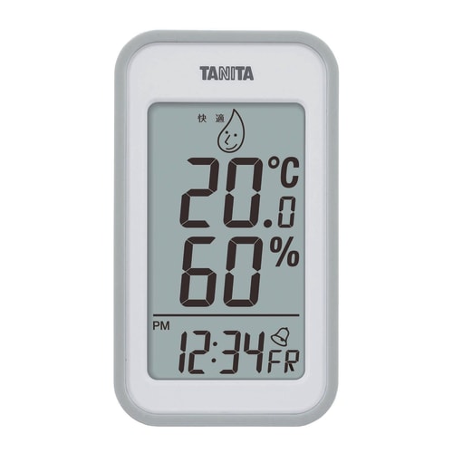 Tanita 数字温湿度计 TT-559-GY 灰色