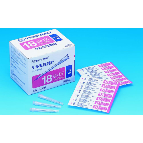 Terumo 注射器针头 18G x 1 1/2RB 100 II 级