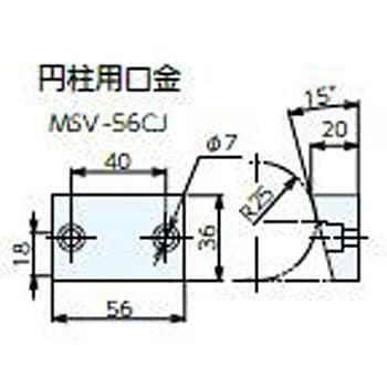 用于多系统虎钳的气缸咬嘴 圆柱形工件规格
材质S50C
表面处理抛光处理
热处理淬火HRC50以上
内容：1套（2个）