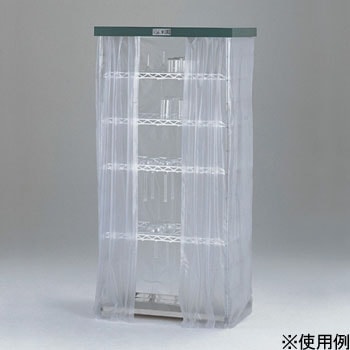 干燥架 机身尺寸（毫米）800×510×1600
材料（钢线材、组装支柱材料、框架搁板）镀铬和PMMA丙烯酸树脂加工、（网搁板）环氧树脂涂层、（窗帘）阻燃乙烯基、（水滴托盘）不锈钢（SUS430）
尺寸（毫米）（水接收器）23 x 423 x 29
内容： 1 对
