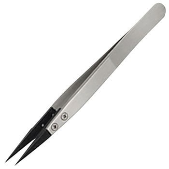 防静电镊子 耐热温度（℃）270（ASTM D648测试）
表面电阻值（Ω）1×105~107
符合RoHS指令（10种物质）